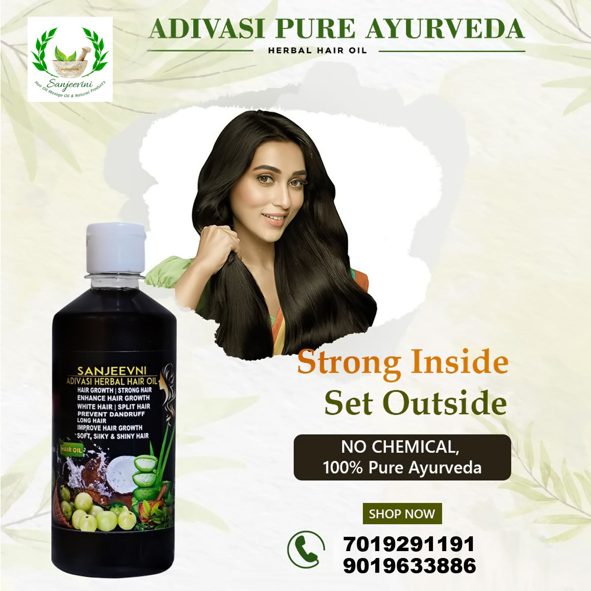 ADIVASI SANJEEVINI HERBAL HAIR OIL
