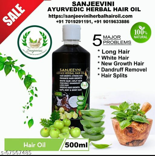 ADIVASI SANJEEVINI HERBAL HAIR OIL